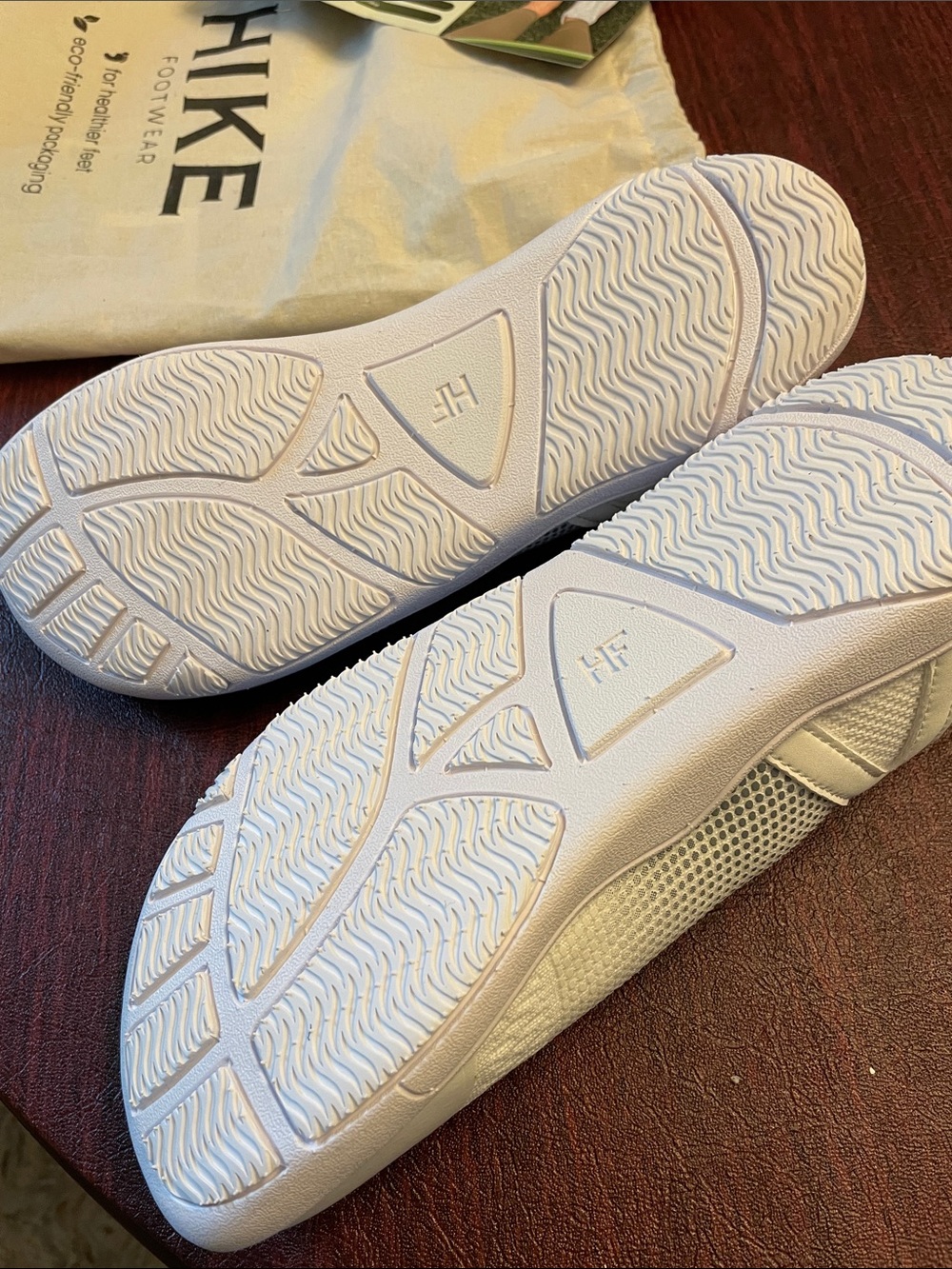 White Hike Footwear Mesh Sneakers women’s - Picture 3 of 4
